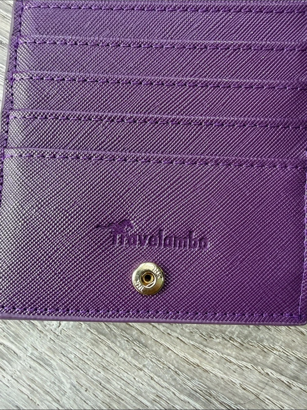 Purple Women's Travelambo Wallet Clutch - Stylish Everyday Organizer